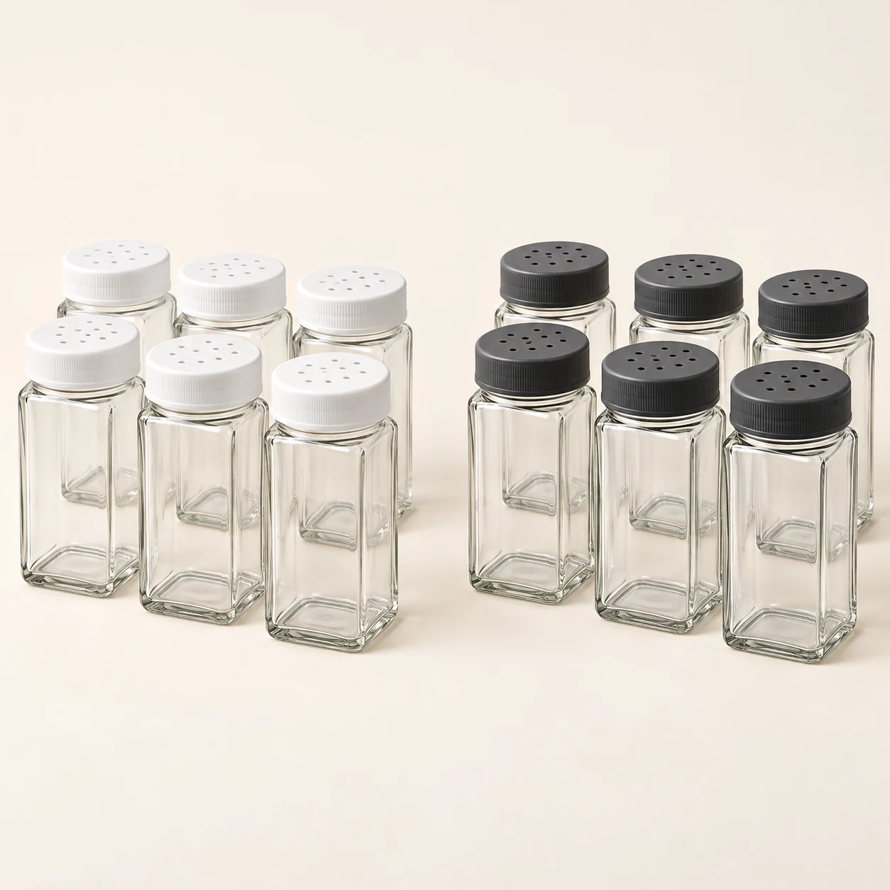 Pantry Spice Six — Chalk, Charcoal